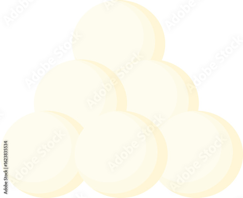 Mochi Rice Cake, Japanese Snack
