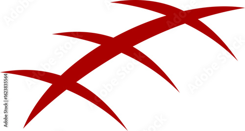 Scar blood scratches
