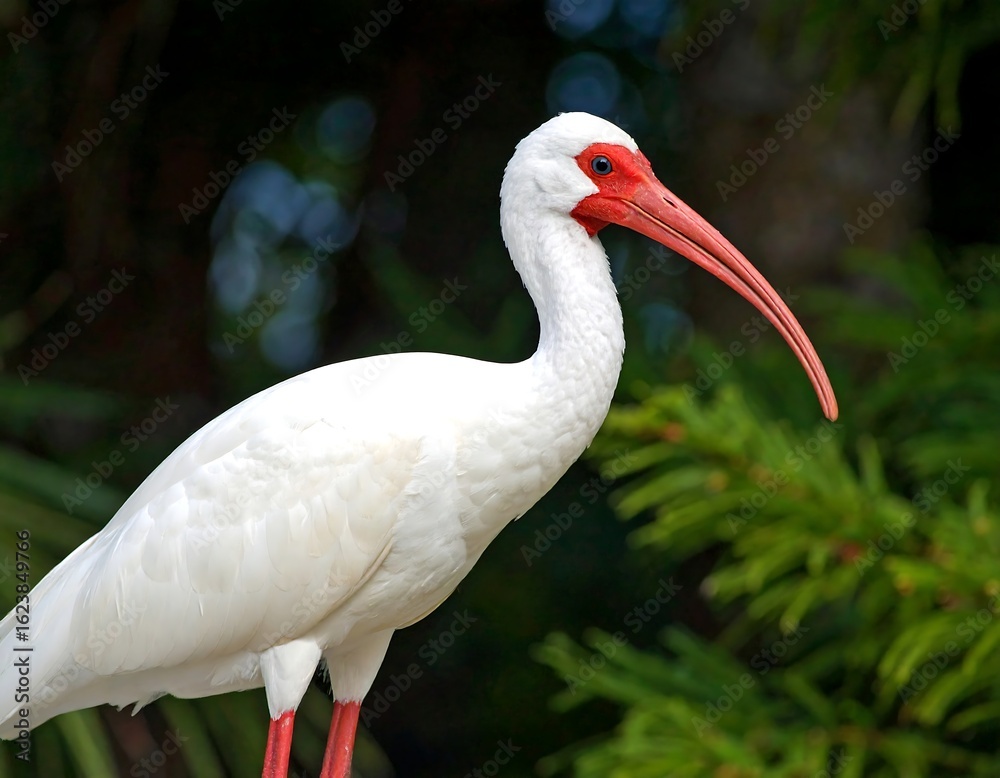 Obraz premium Close-up of a white ibis (1)