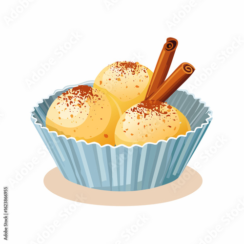 Quarkbällchen mit Zimt-Zucker