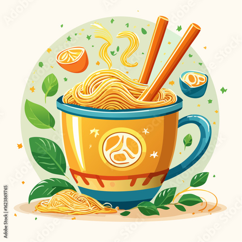 Instant-Nudeln im Becher