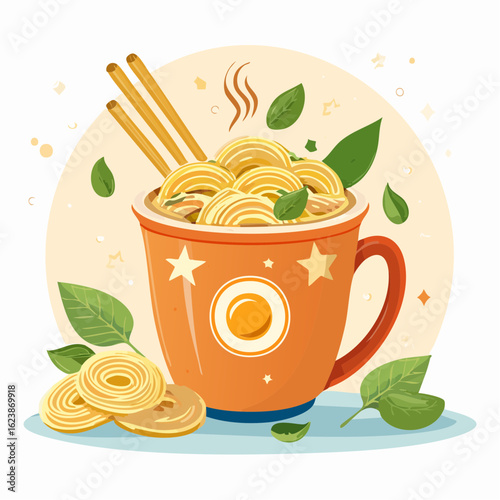 Instant-Nudeln im Becher