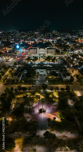 PANORAMICA VERTICAL DE HERMOSILLO UNISON, TEATRO EMILIANA DE ZUBELDIA
