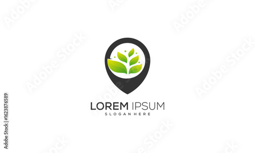 Free Download Nature Point Place logo designs concept vector, Farm Agriculture logo designs vector illustration - GFXLoad