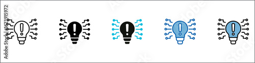 Innovation Icon Pack Multistyle Illustration