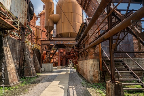 Wallpaper Mural old industrial factory Torontodigital.ca