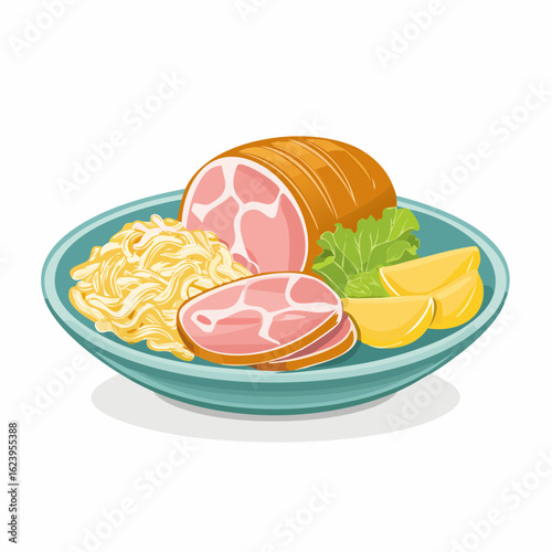  Sauerkraut mit Kassler