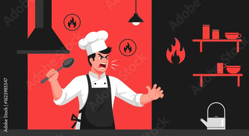 Exasperated Chef In Furious Outburst At Kitchen Nightmare Situation