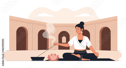 Mindfulness Practices In Tranquil Settings For Mental Balance And Clarity