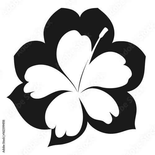 vector illustration of a flower