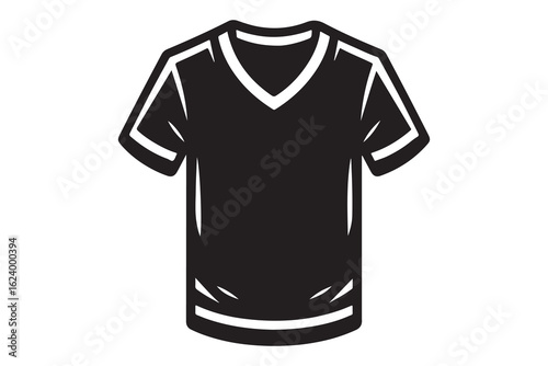 T shirt icon collection. Basic half sleeve T shirt jersey mock-up template vector. Blue line tshirt icon set. Vector illustrator