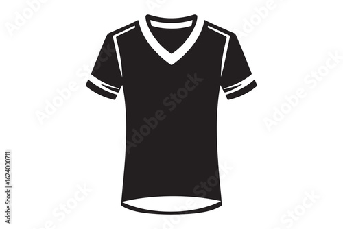 sports jersey silhouette vector illustrator