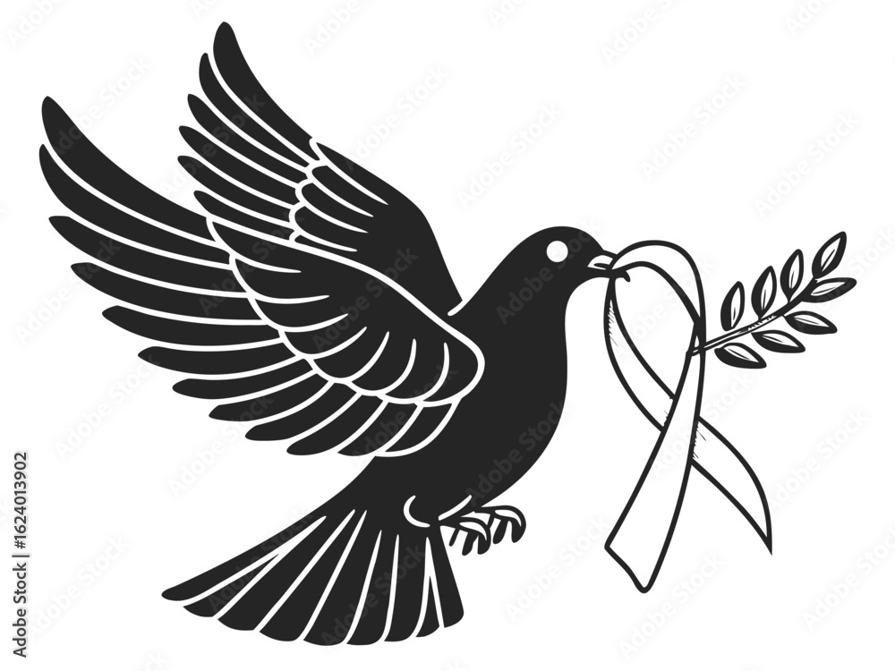 Fototapeta premium dove of peace