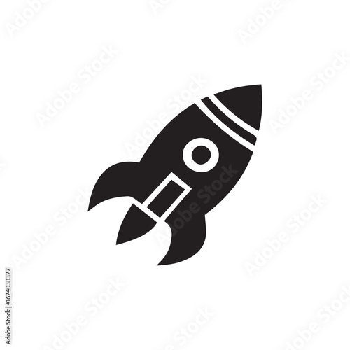 vector illustration of a rocket