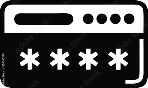 Password entry interface icon