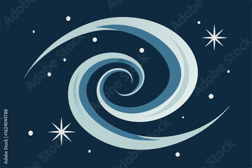 abstract swirling snowstorm with glittering snowfl (1).eps