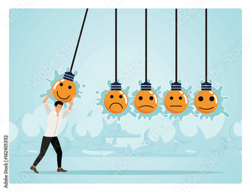 Emotional intelligence or balance between happiness and sadness.