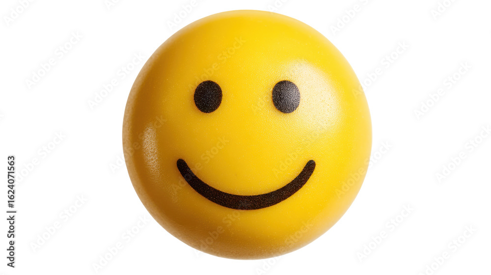 Close-up of a yellow smiley face Close-up of a yellow smiley face
