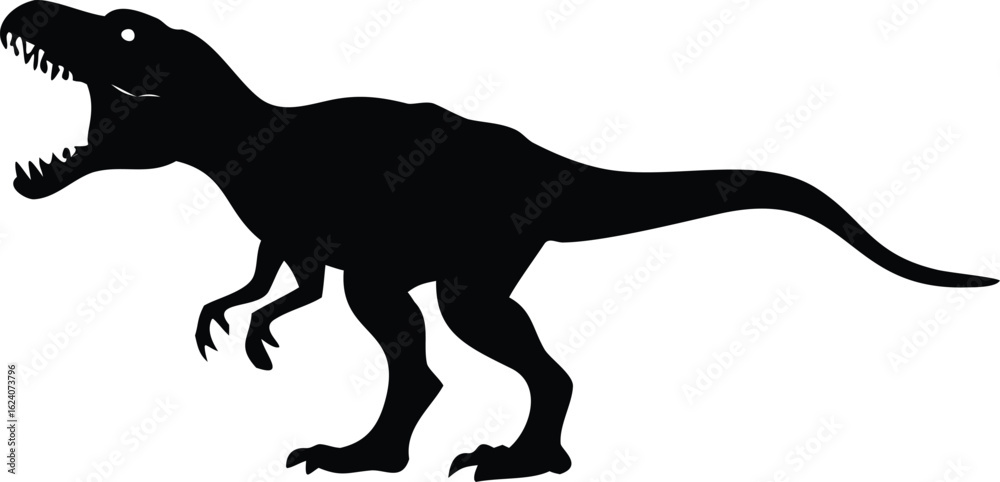 Obraz premium dinosaur Silhouette Design