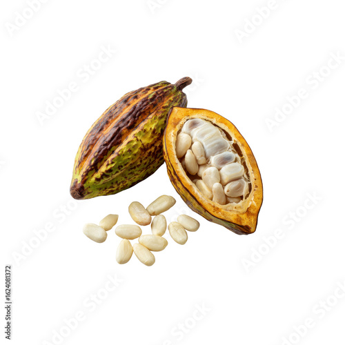 Fresh Cacao Pods with Beans - Organic Chocolate Origin