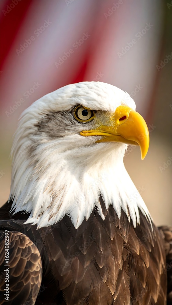 Obraz premium Close-up eagle portrait (3)