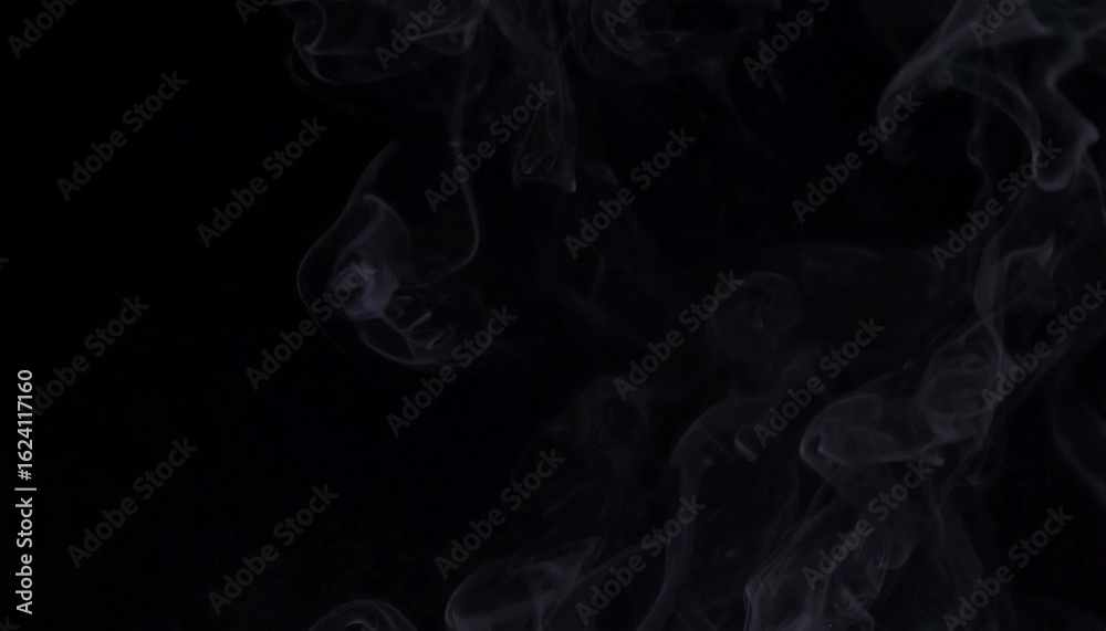 Obraz premium Abstract smoke patterns on dark background (1)