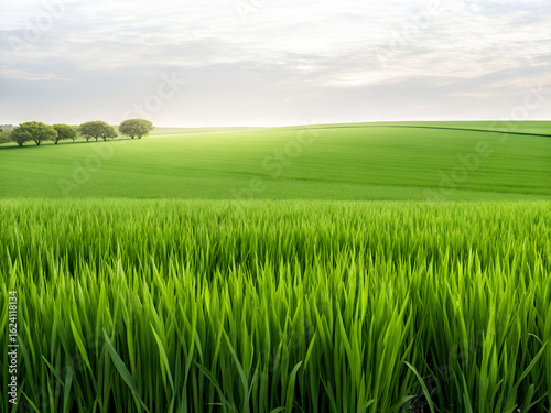 green grass background . grass png. grass with sky wide background