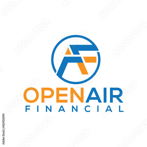 OpenAir Financial Logo: Modern, Clean, and Trustworthy Corporate Branding Image.