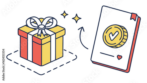 Earn rewards points and get gift card promotion for loyalty program and customer appreciation campaign