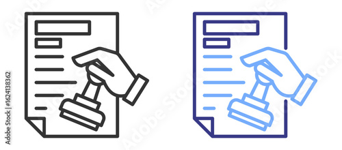 Notary Service icon color