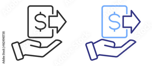 Disbursement icon color