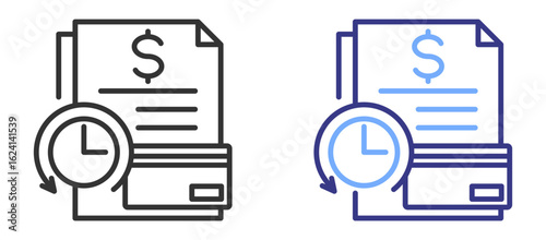 Financial Literacy icon color