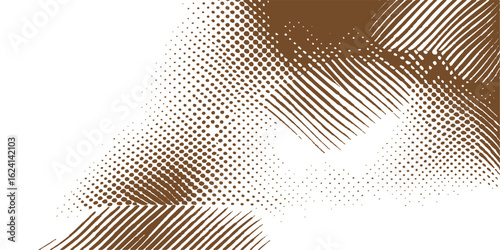 Woman in bikini vector art design with a halftone dot pattern