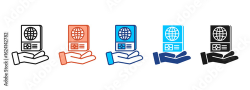 Travel  Icon Set Multiple Style Collection