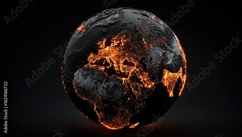 Molten Earth, fiery continents (1)