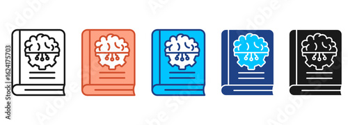 Read Icon Set Multiple Style Collection