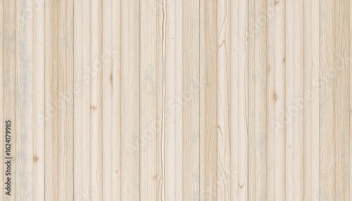 Light Beige Wooden Planks Surface Background Texture, Providing a Clean and Natural Aesthetic for Various Design Applications