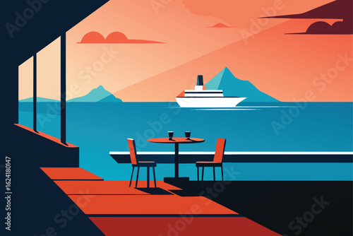 cruise-ship-restaurant-with-open-water-view--.eps