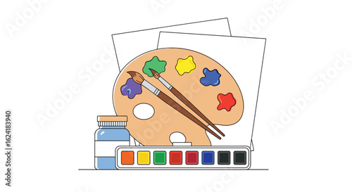 Exploring the colorful world of art supplies and creative expression for artists of all ages