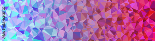 Abstract delaunay voronoi trianglify polygon gradient background illustration.
