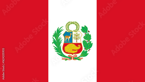 Flag of Peru showcasing national pride and cultural heritage
