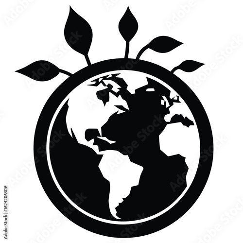 save planet vector icon