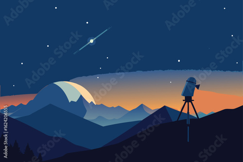 stargazing-from-a-remote-mountain-observatory--.eps