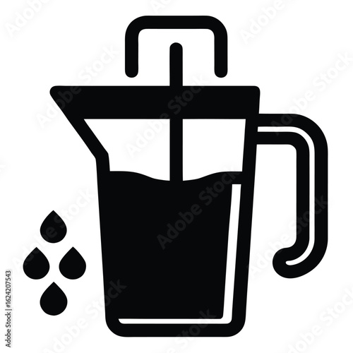 water intake vector icon