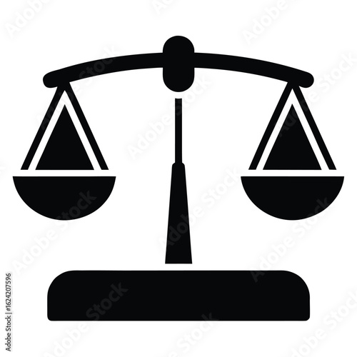 weighing scale vector icon