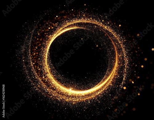 Golden Ratio Spiral Dustfield