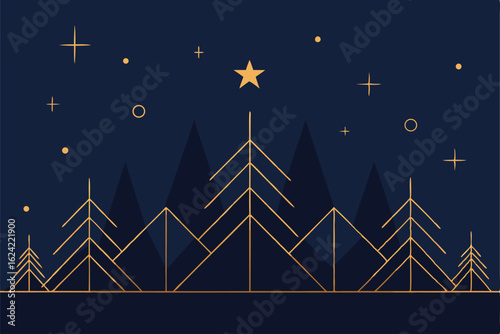 minimalist dark navy wallpaper adorned with fine