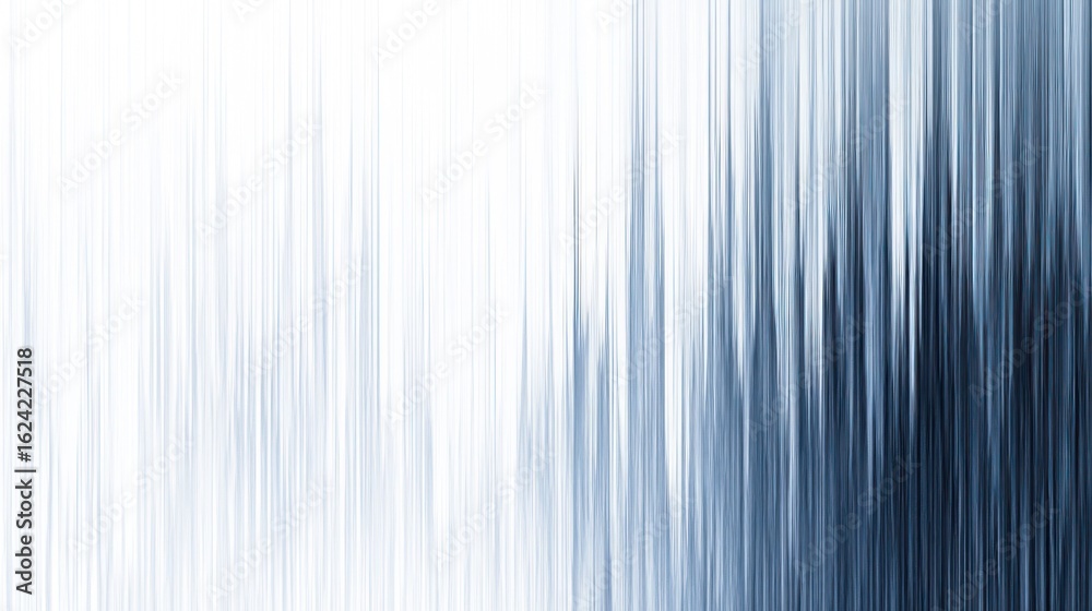 Fototapeta premium Abstract Blue Digital Lines on White Background Modern Artistic Design