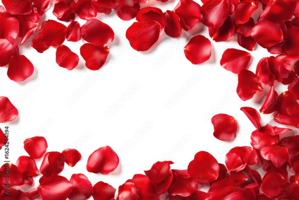 Valentine background filled with vibrant red rose petals creating a romantic and warm atmosphere for love and affection on special occasions Valentine background filled with vibrant red rose petals creating a romantic and warm atmosphere for love and affection on special occasions