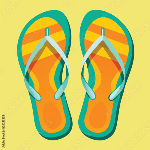 flip flop vector